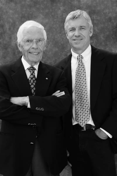 Dr. Malcolm Leitch and Dr. Ian Leitch